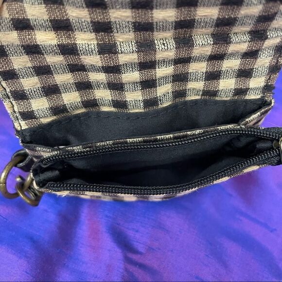 4 for $20 Little tiny sweet as can be plaid check Longaberger wristlet  keychain - Picture 3 of 6